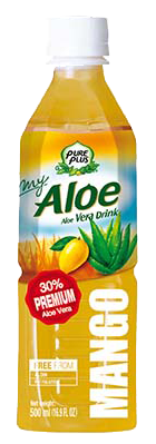 ALOE VERA PURE PLUS 500ml MANGO - Cartone 20pz