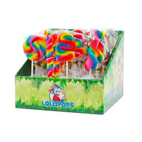 MINI LOLLIPOP RAINBOW - Display 24 pz