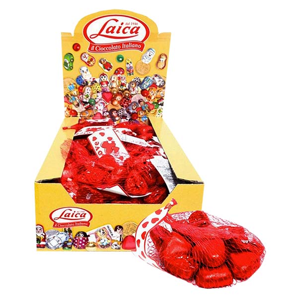 RETINA CUORI CIOCCOLATO - Display 25pz