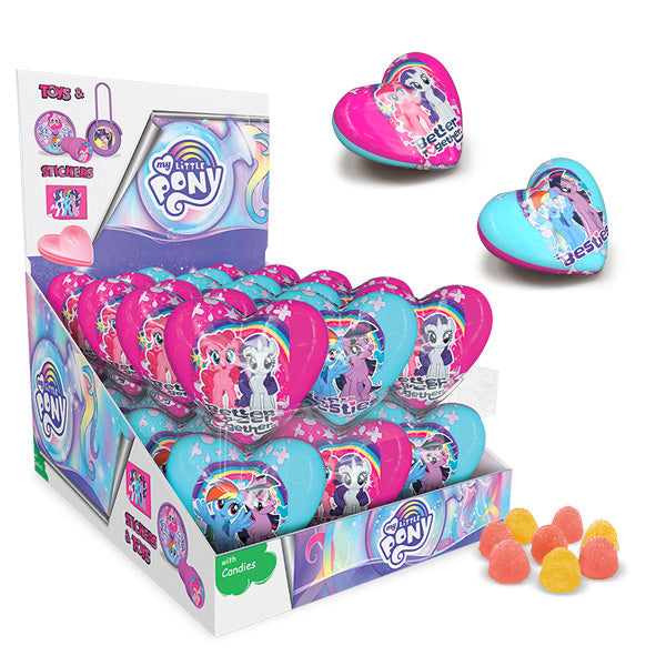 CUORE CON SORPRESA MY LITTLE PONY - Display 24 pz