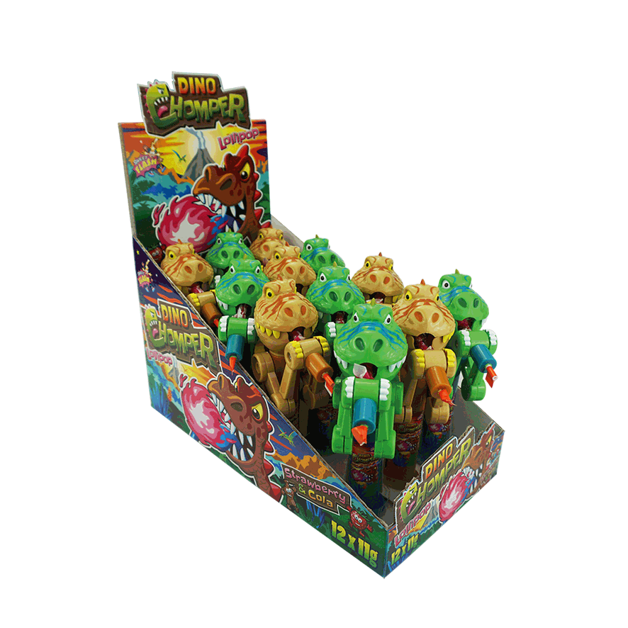 DINO CHOMPER - Display 12 pz