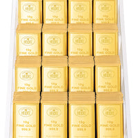 LINGOTTI ORO CIOCCOLATO EXPO - Display 108 pz
