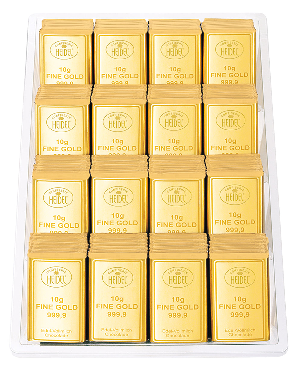 LINGOTTI ORO CIOCCOLATO EXPO - Display 108 pz
