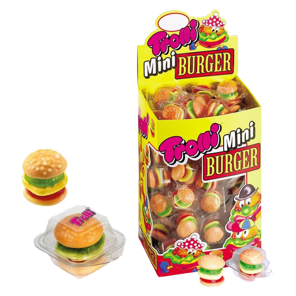 TROLLI MINIBURGER - Display 80 pz