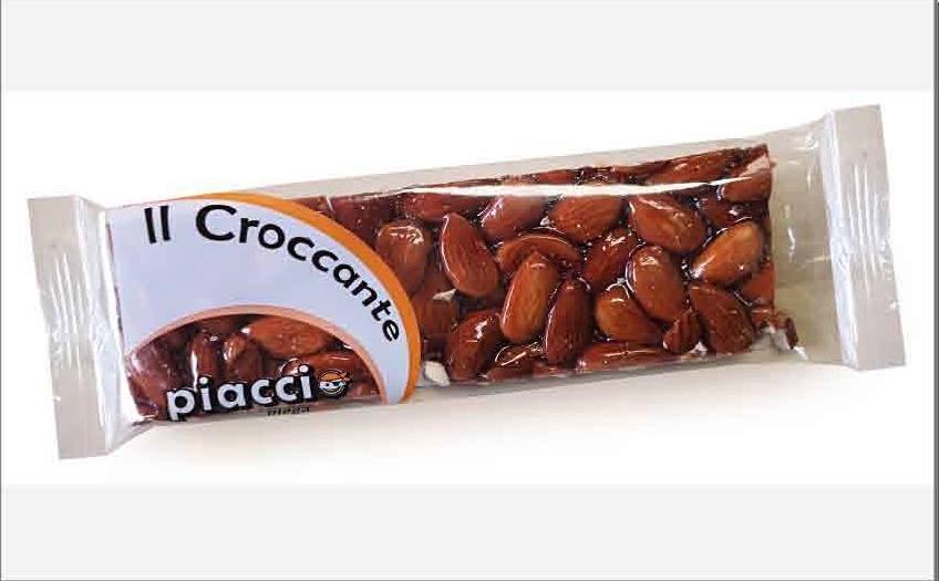 Croccante PIACCIO con ARACHIDI 80gr - Display 24 pz
