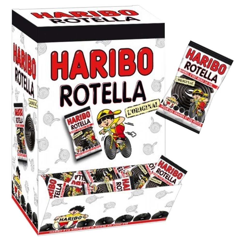 HARIBO MAXI ROTELLA INCARTATA - Display 200pz