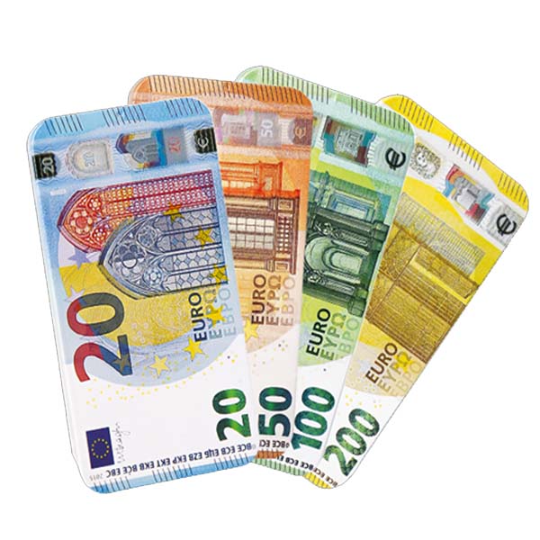 EURO BANCONOTE CON CIOCCOLATO 22gr - Display 16 pz