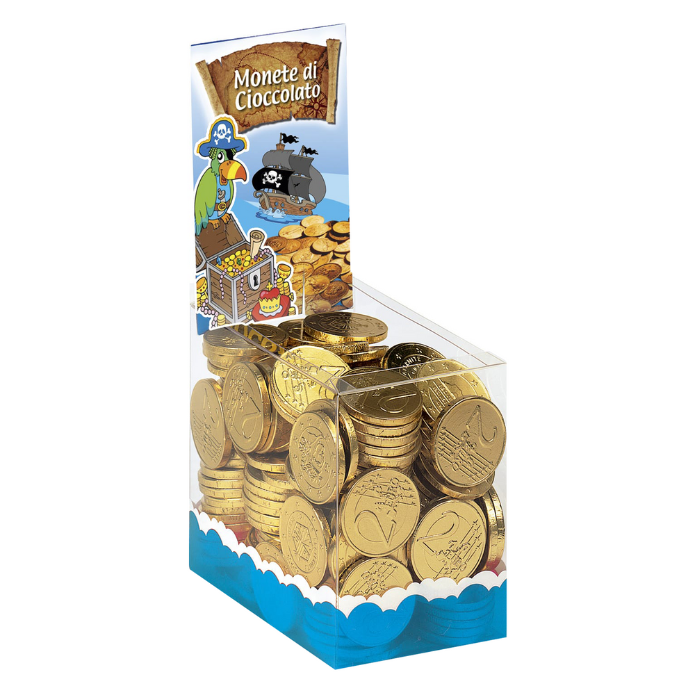 MONETE ORO CIOCCOLATO AL LATTE 33mm - Box 400 pz