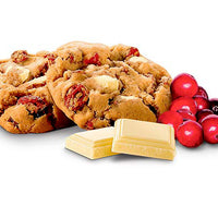 COOKIES MERBA CRANBERRY WHITE CHOCOLATE - 22 pz