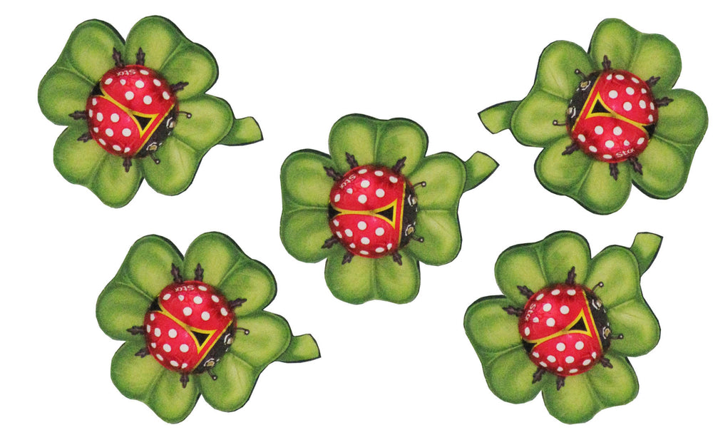 COCCINELLA PORTAFORTUNA DI CIOCCOLATO - Display 50 pz